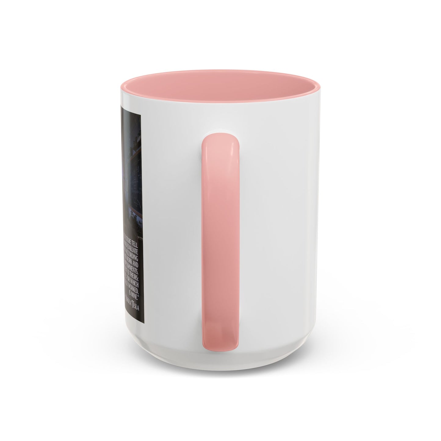 Motivational Nikola Tesla Accent Coffee Mug – Inspirational Science Quote